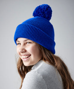 Gorro bobble reflectante para nios | Negro