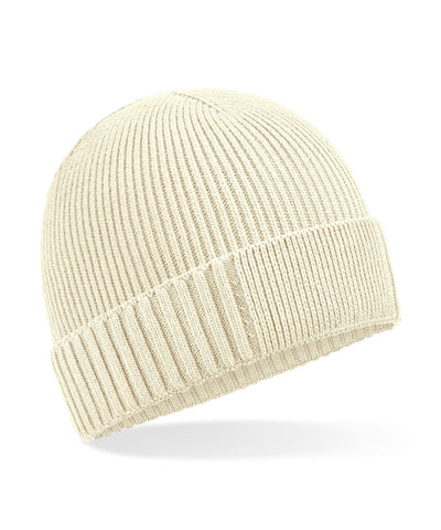Gorro de parche de algodn orgnico diseado | Arena