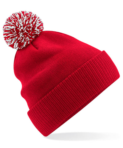 Gorro Recycled Snowstar® | Rojo Clsico/Blanco