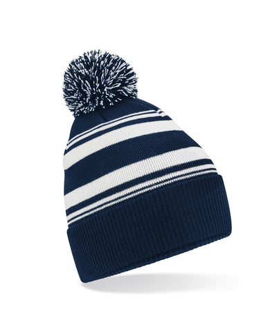 Gorro de punto a rayas | Azul Real