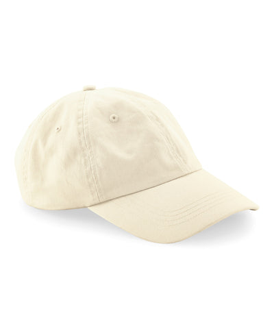 Gorra de pap de 6 paneles de algodn orgnico | Natural - Natural