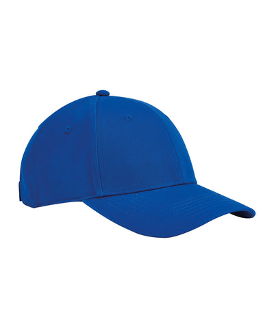 Gorra de algodn orgnico clsica de 6 paneles EarthAware® junior | Azul Real Brillante