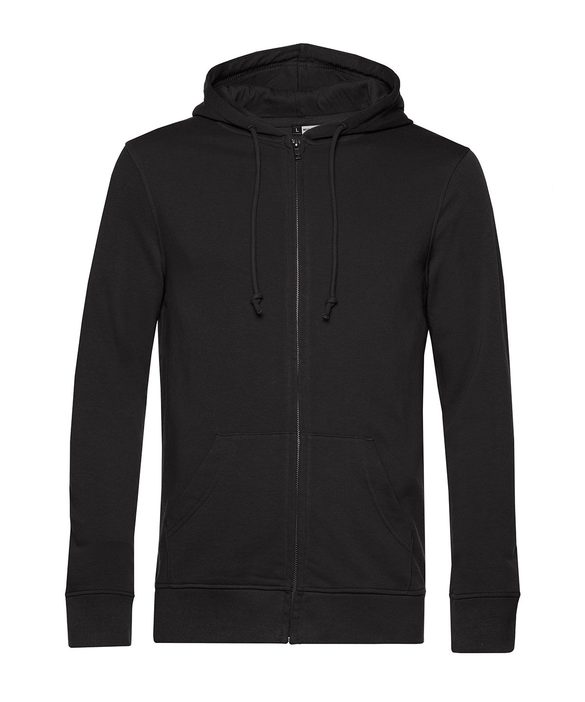 Sudadera con capucha con cremallera BC Inspire | Negro Puro
