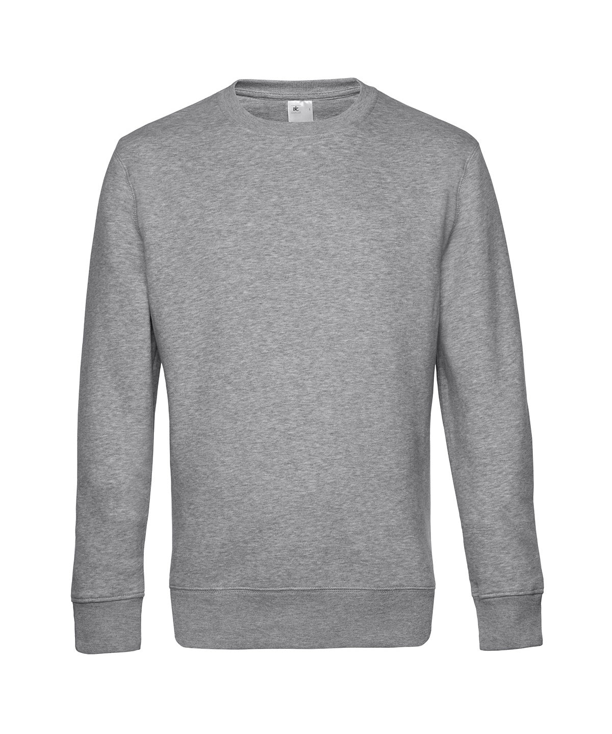 Cuello redondo BC KING | Gris Mezclado