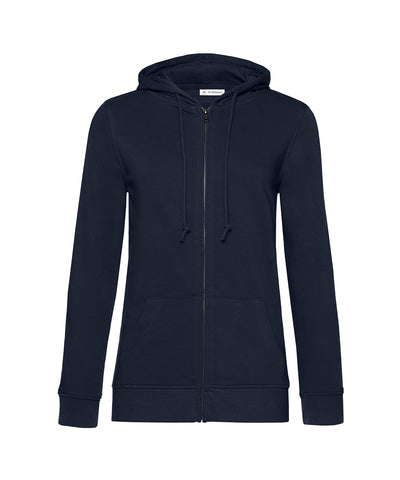 Sudadera con capucha con cremallera BC Inspire / mujer | Azul Profundo