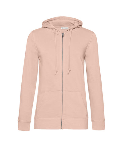 Sudadera con capucha con cremallera BC Inspire / mujer | Rosa Suave