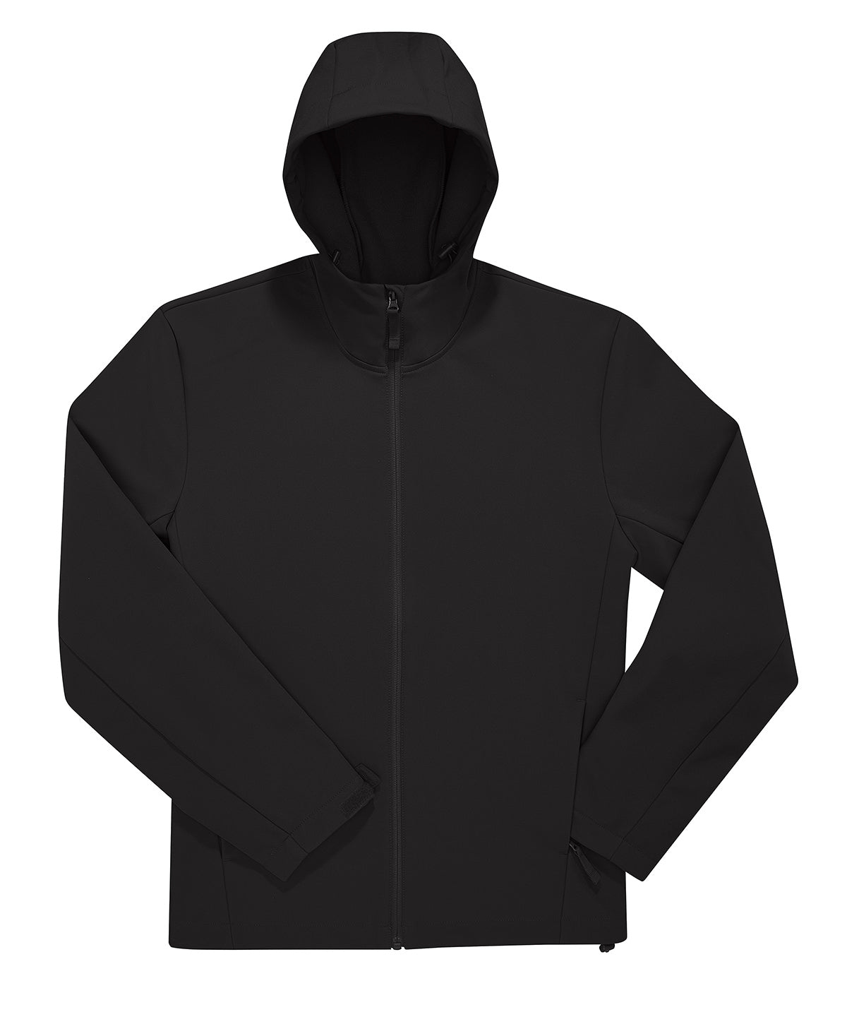 Sudadera con capucha y tejido suave BC Reset 3Lr® | Negro - Carbn