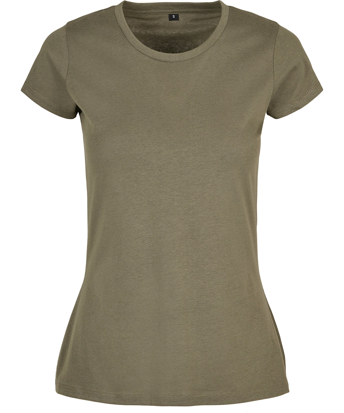 Camiseta bsica de mujer | Verde Oliva