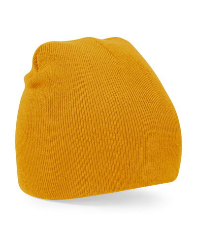 Gorro de punto de dos tonos | Mostaza