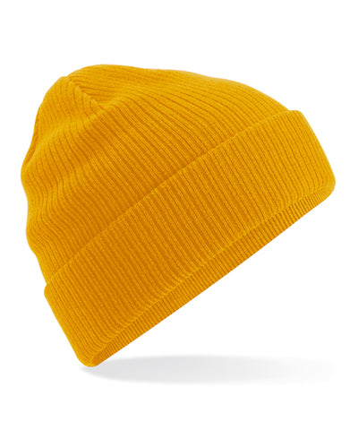 Gorro de algodn orgnico | Mostaza