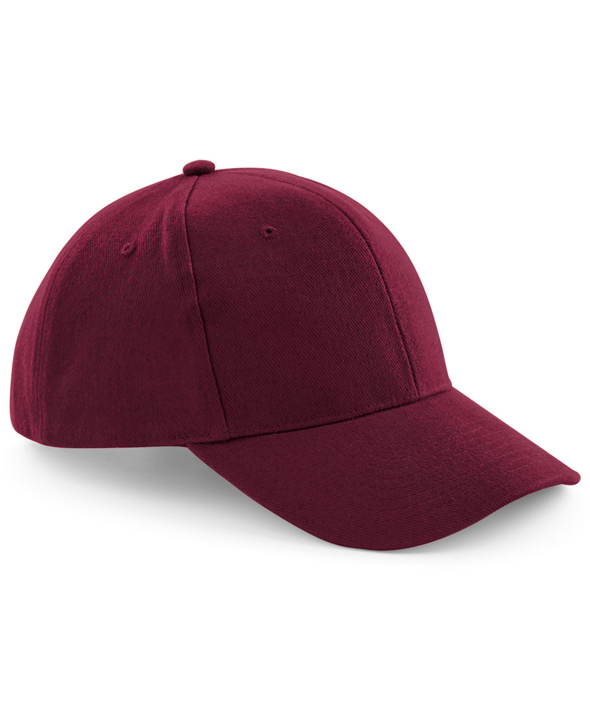 Gorra de algodn cepillado pesado de estilo profesional | Burdeos
