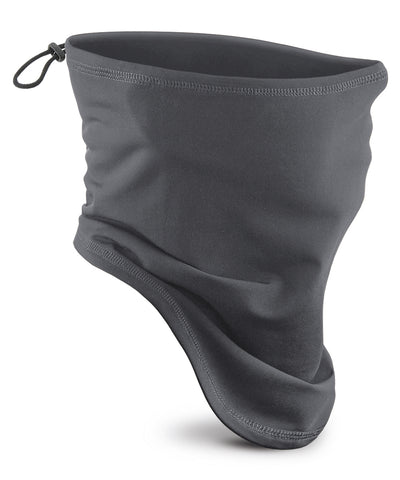 Cuello trmico deportivo Softshell | Gris Grafito