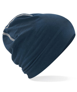 Gorro de algodn Hemsedal | Negro/Blanco