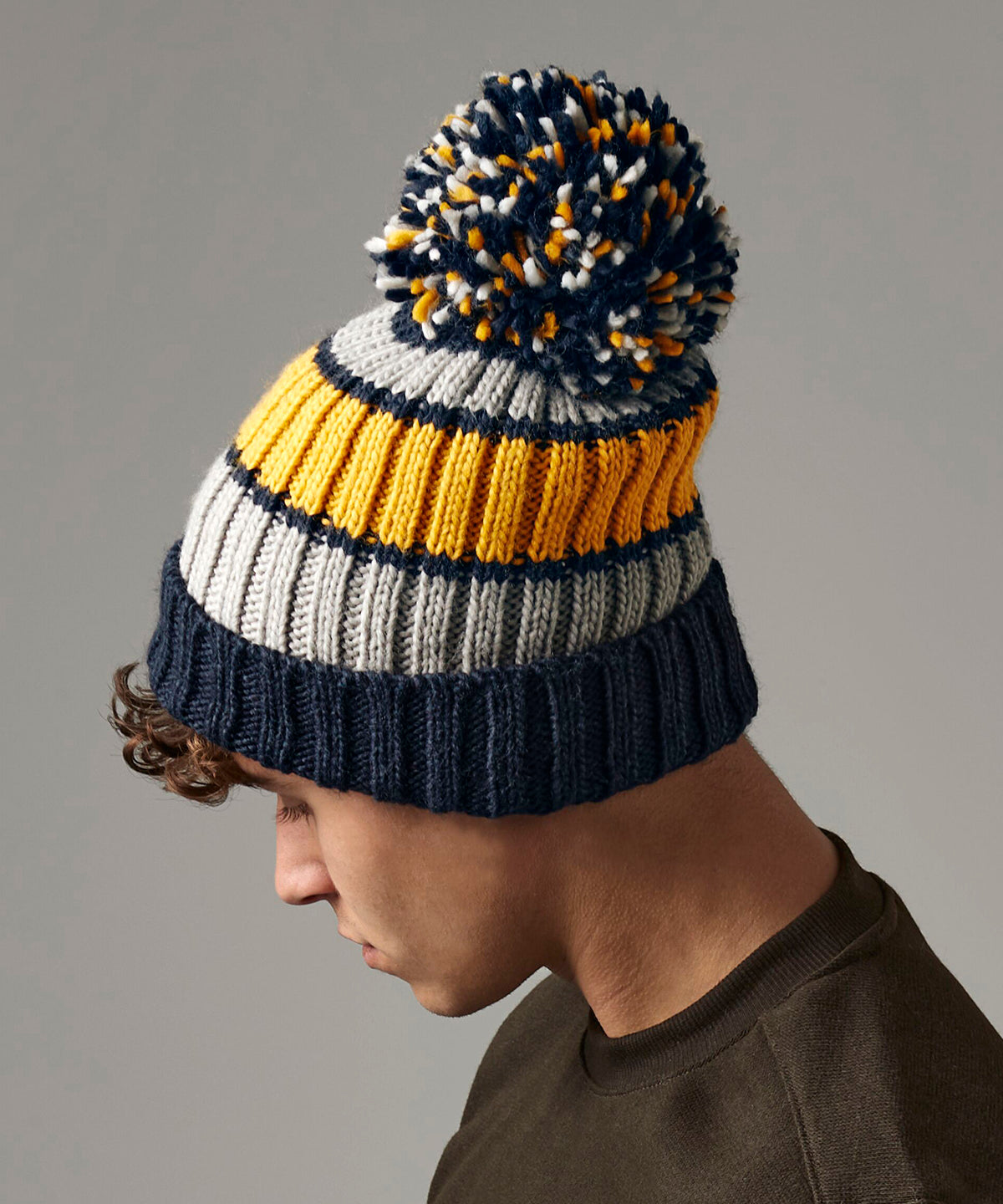 Gorro a rayas Hygge | Cereza Negra