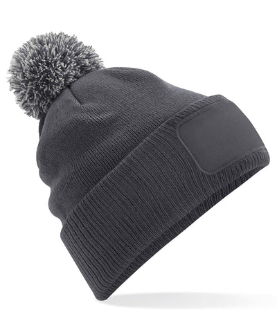 Gorro de parches Snowstar® | Gris Grafito/Gris Claro