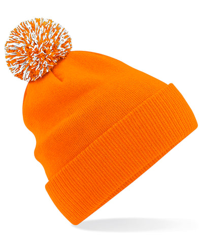 Gorro Snowstar® | Naranja/Blanco