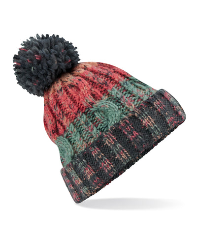 Gorro de lana con pompn y sacacorchos | Brisa De Sanda