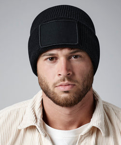 Gorro Thinsulate con parche removible | Negro