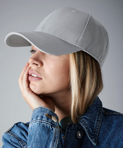 Gorra de 6 paneles Urbanwear | Negro