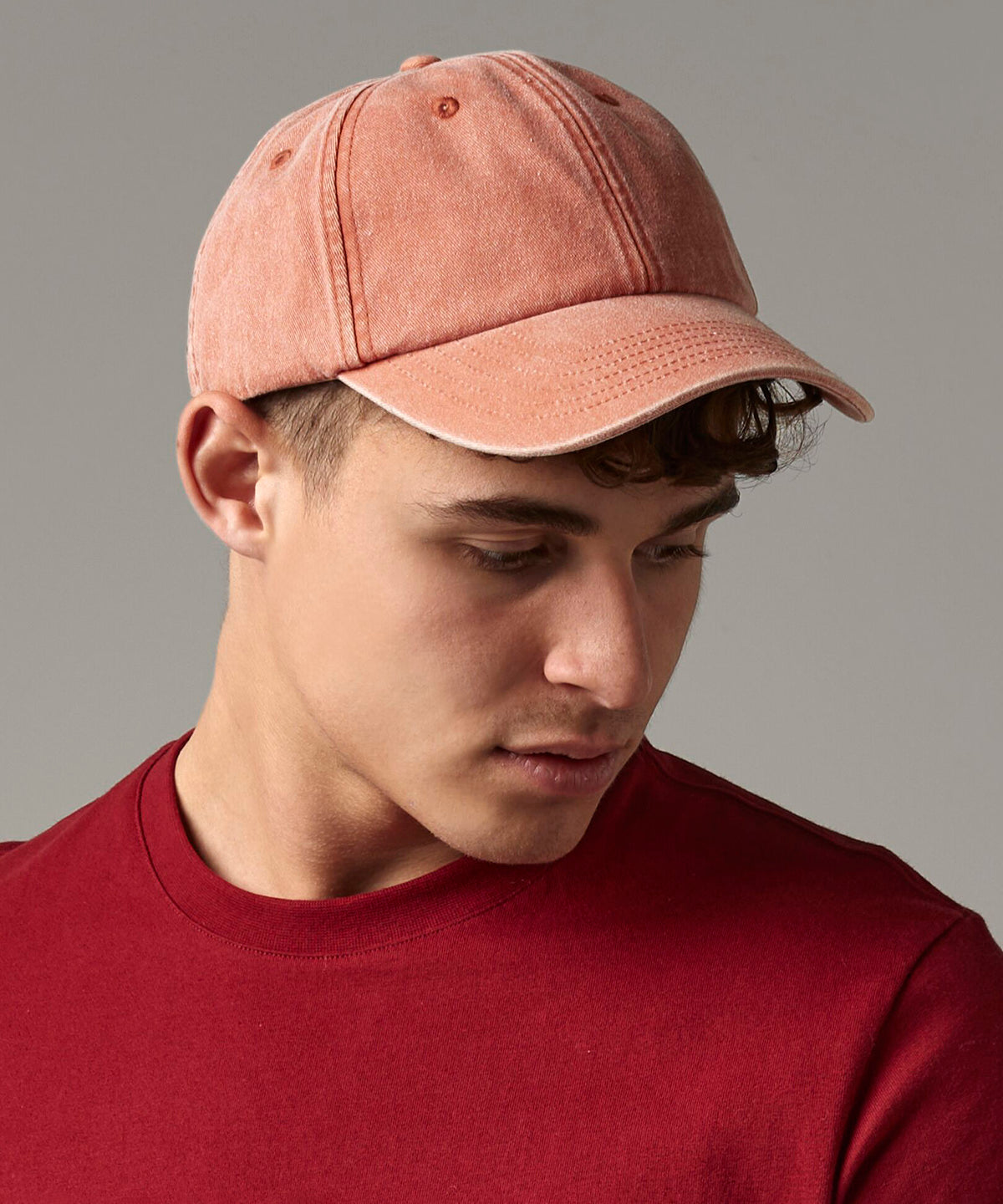 Gorra vintage de perfil bajo | Negro Vintage