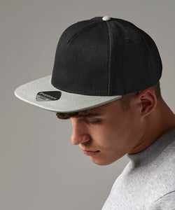 Gorra snapback de visera plana original | Negro/Azul Real Brillante