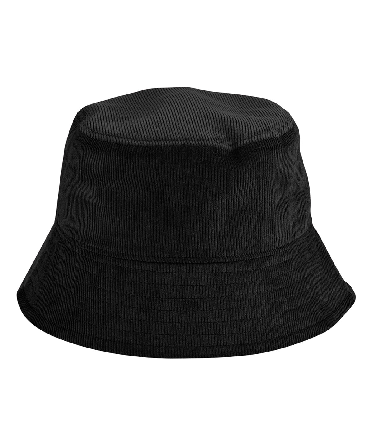 Sombrero de cubo de cordn orgnico EarthAware® | Negro