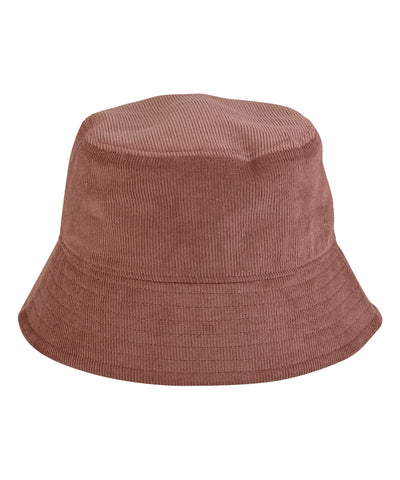 Sombrero de cubo de cordn orgnico EarthAware® | Caoba