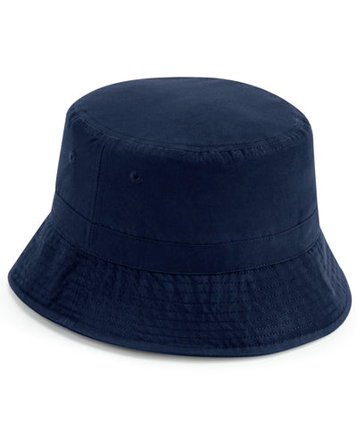 Sombrero de cubo de polister reciclado | Azul Marino Francs