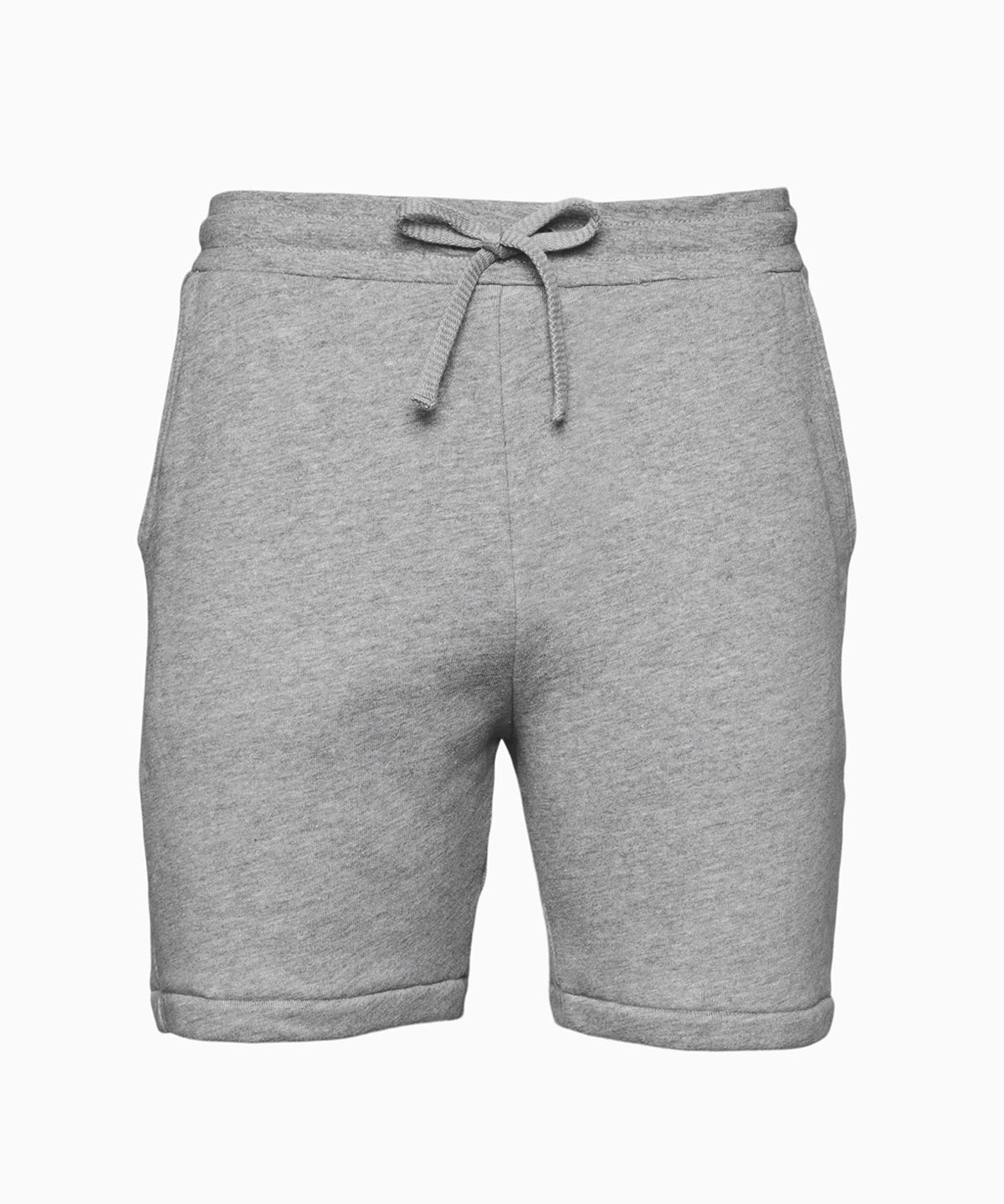Bermudas de felpa de esponja unisex | Gris Deportivo