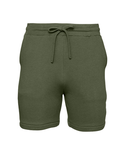 Bermudas de felpa de esponja unisex | Verde Militar