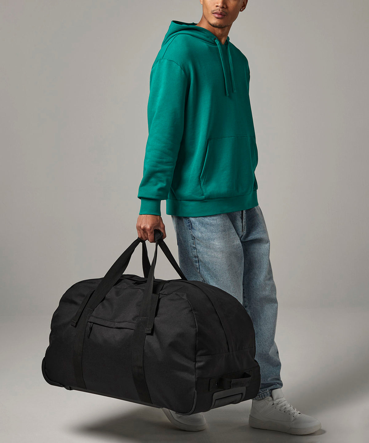 Bolso con ruedas clsico | Negro