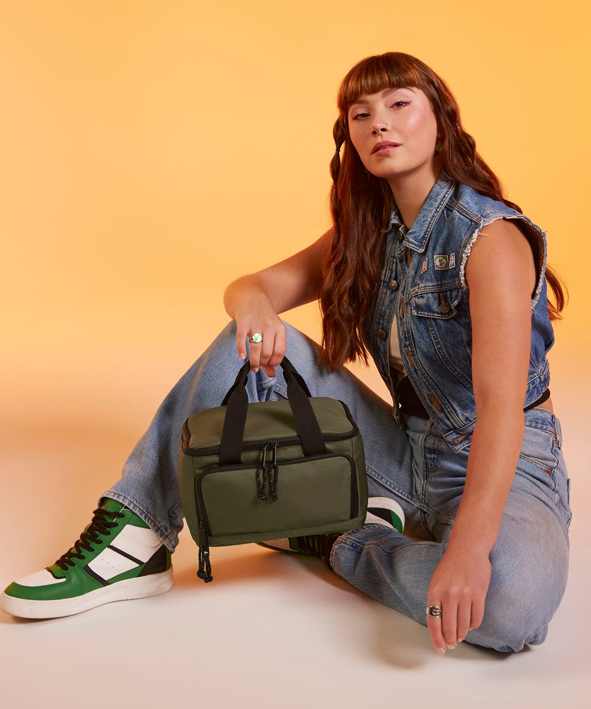 Bolsa enfriadora mini reciclada | Negro
