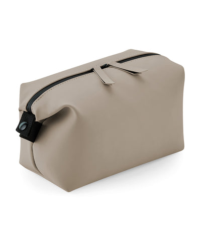 Estuche de accesorios de poliuretano mate | Arcilla