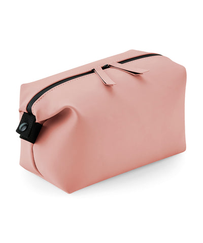 Estuche de accesorios de poliuretano mate | Rosa Nude