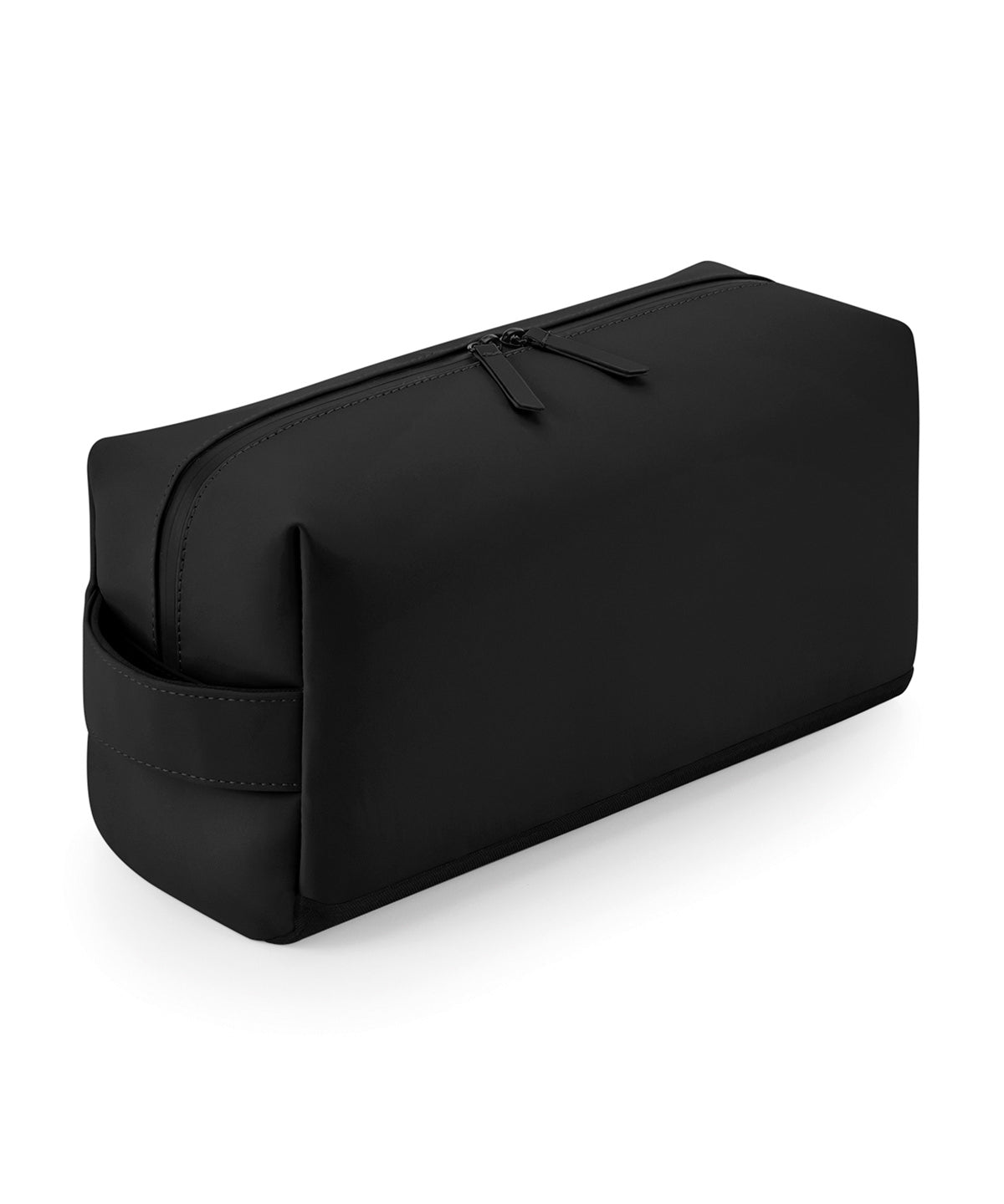Bolsa de zapatos/accesorios de PU mate | Negro