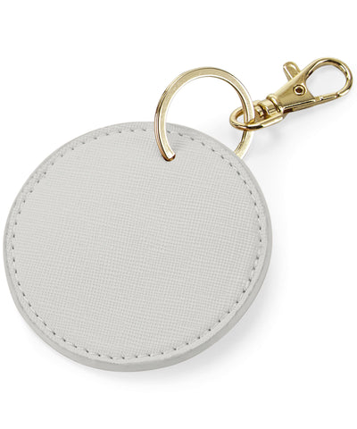 Llavero circular de Boutique | Gris Suave