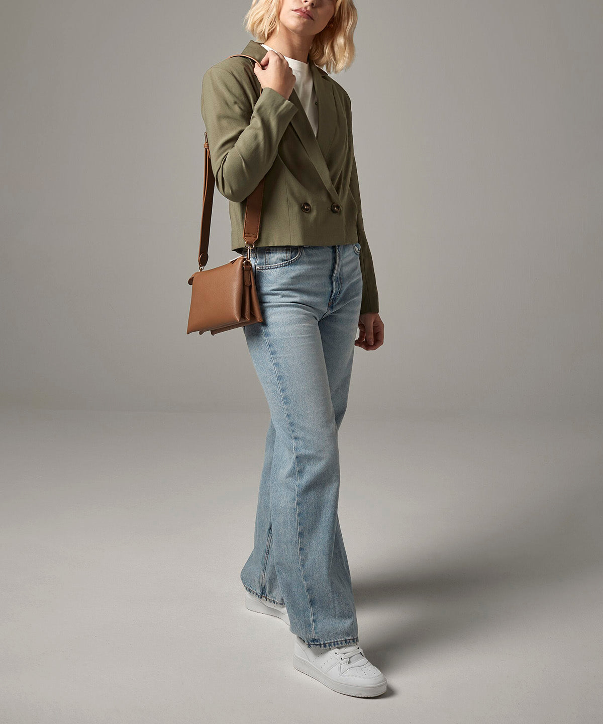 Bolso cruzado suave de Boutique | Negro