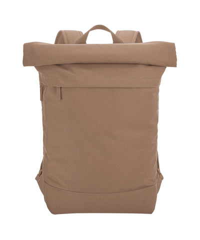 Mochila con cierre enrollable Simplicity | Avellana