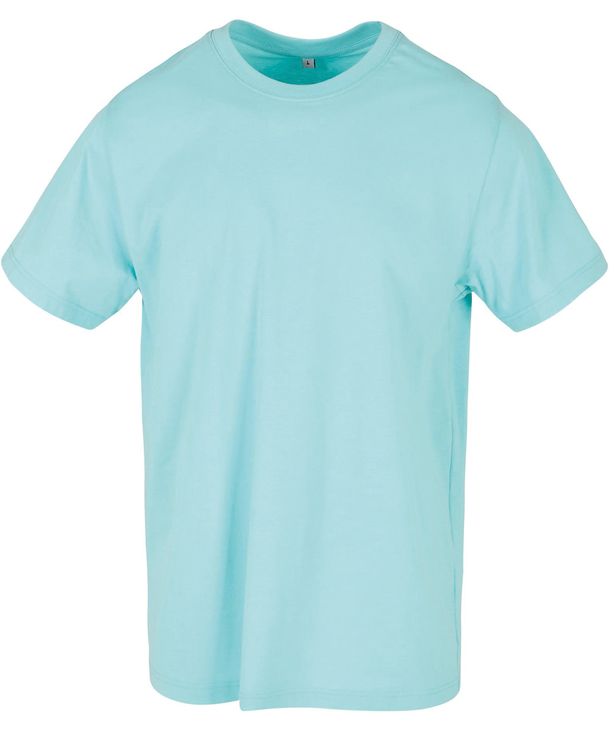 Camiseta cuello redondo | Azul Berilo