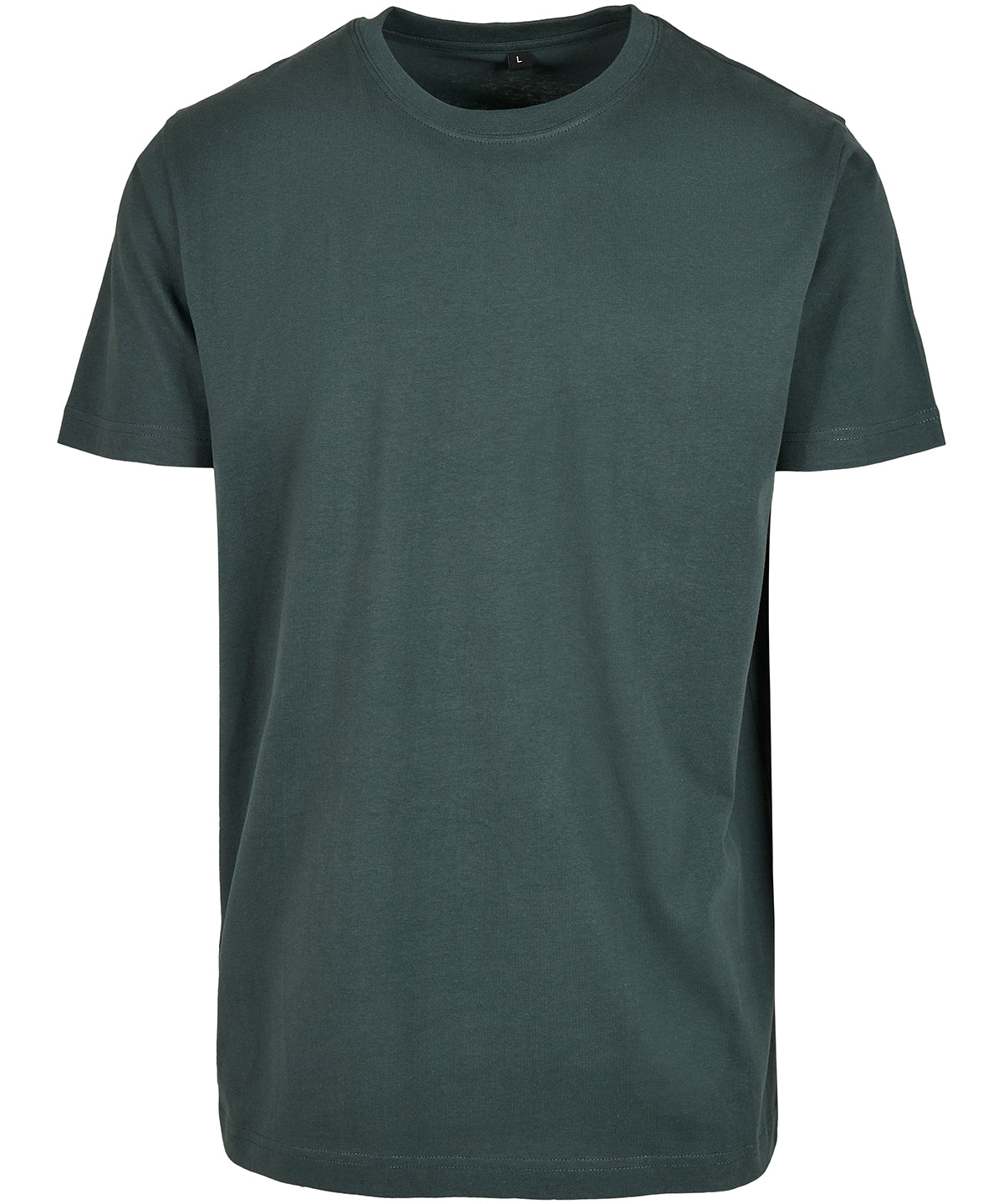 Camiseta cuello redondo | Verde Botella