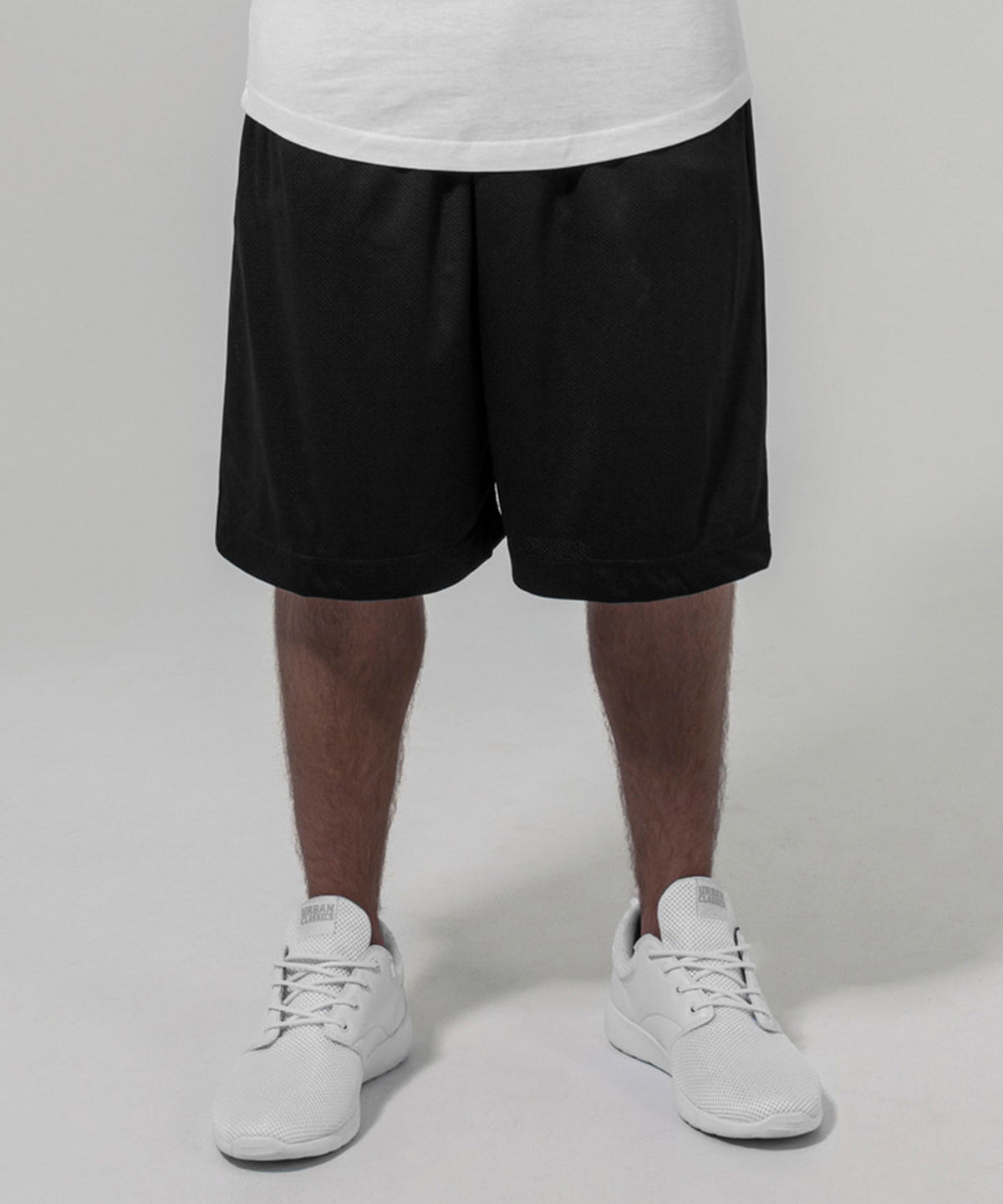 Pantalones cortos de malla | Negro