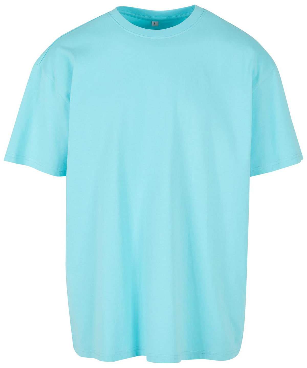 Camiseta extragrande y pesada | Azul Berilio Claro