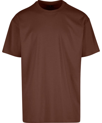 Camiseta extragrande y pesada | Marrn Cacao