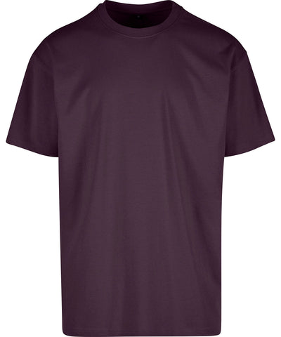 Camiseta extragrande y pesada | Prpura Ciruela