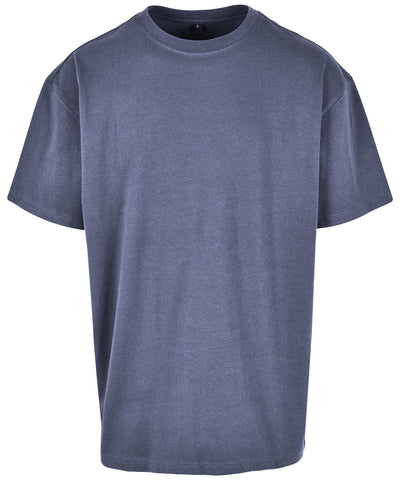 Camiseta extragrande y pesada | Azul Antiguo