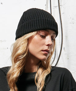 Gorro de pescador de hilo reciclado | Negro