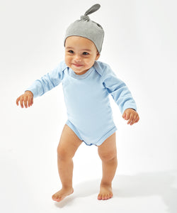 Gorro de beb con un nudo | Negro