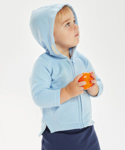 Sudadera con capucha con cremallera para beb | Negro