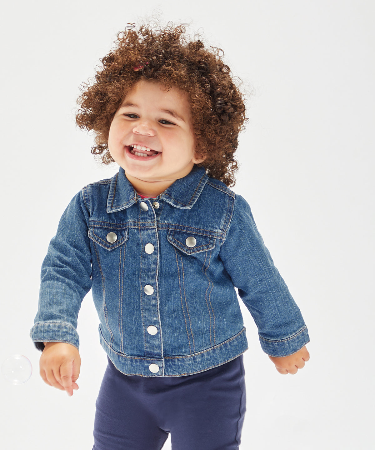 Cazadora vaquera Baby Rocks | Denim Orgnico