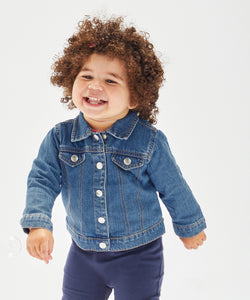 Cazadora vaquera Baby Rocks | Denim Orgnico